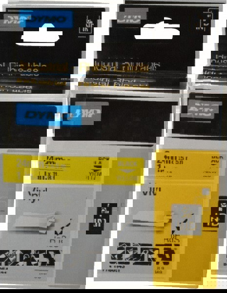 Label Maker Label: Yellow, Vinyl, 216